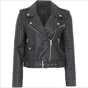 French Connection “Chaos” Leather Jacket